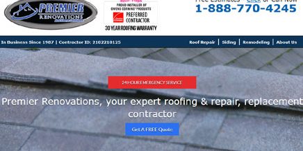 Premier Renovations and Storm Solutions